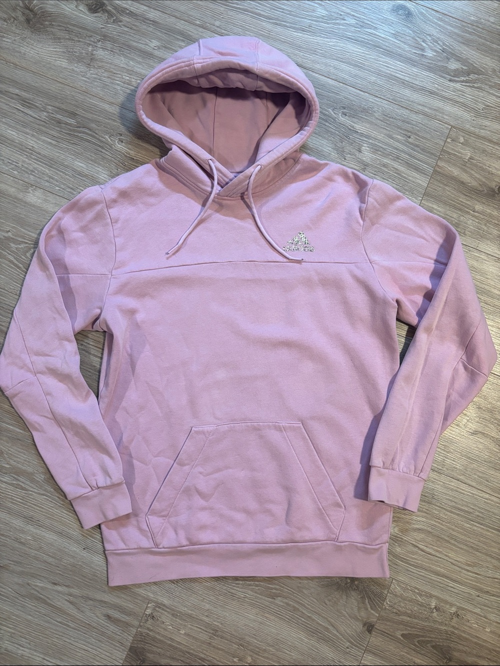 Dusty Pink Adult Hooded Sweatshirt - Adidas